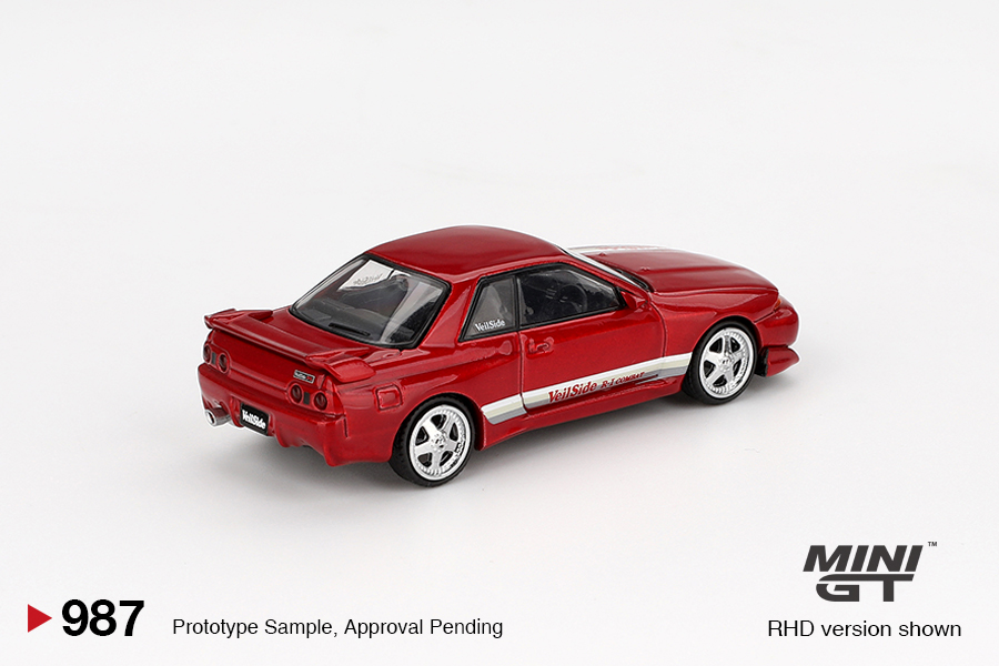 MiniGT - 987 - Nissan Skyline GT-R (R32) VeilSide Combat C-I Gem Red